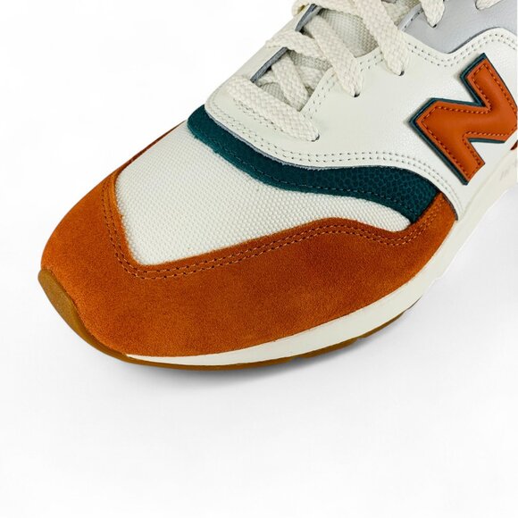 New Balance 997H Cordura White Orange Men\'s Shoes Sneakers CM997HZD